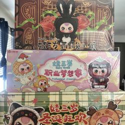 Full Sealed Cases Of Baby Three Blind Boxes