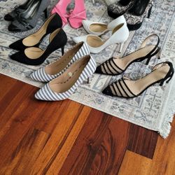 Set Of Ten Shoes 