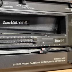 BETAMAX  DECK Super Beta Hi Fi Deck