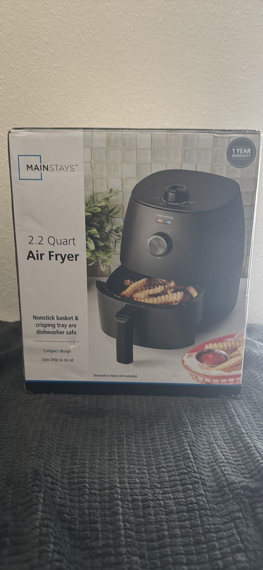MainStays 2.2 Quart Air Fryer