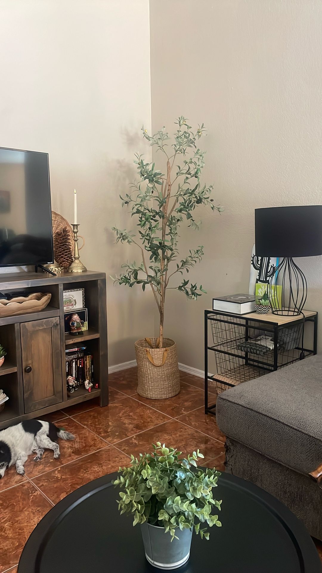 6’ Faux Olive Tree, Artificial Olive Tree