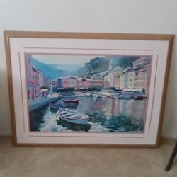 Framed picture of Venice