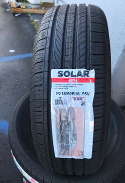 215/60/16 SOLAR 4XS $275.00