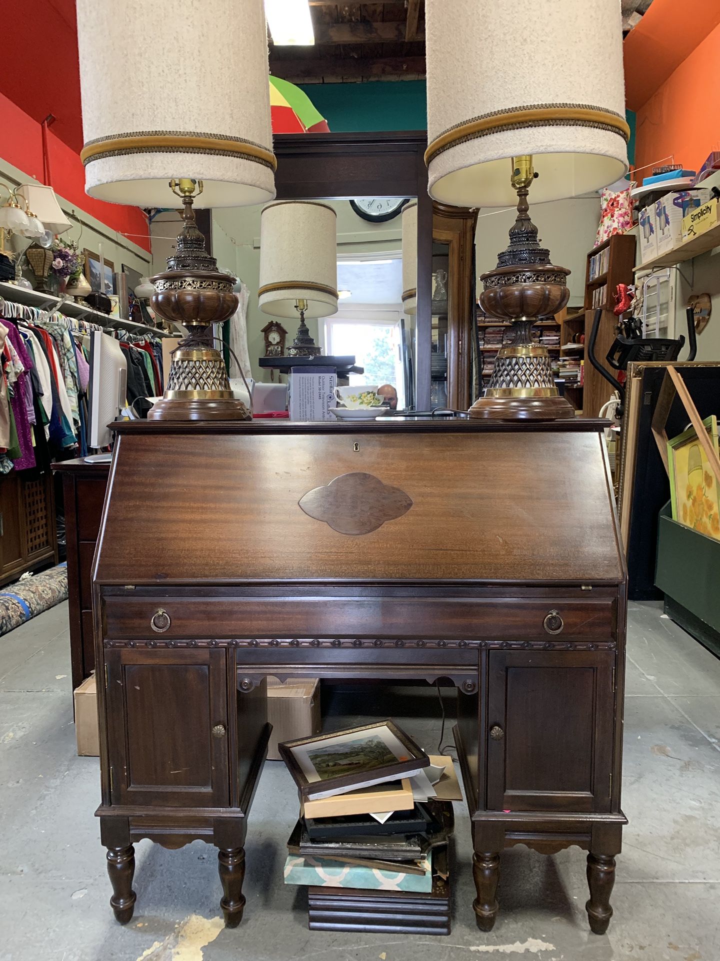 Secretary desk antique