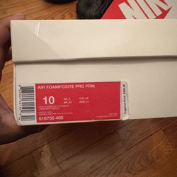 2014 Spider-Man Foamposite Nike