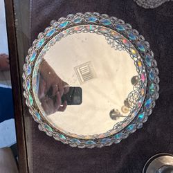 Beautiful Mirrored Platter