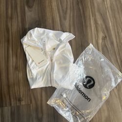 White Lululemon Jacket 