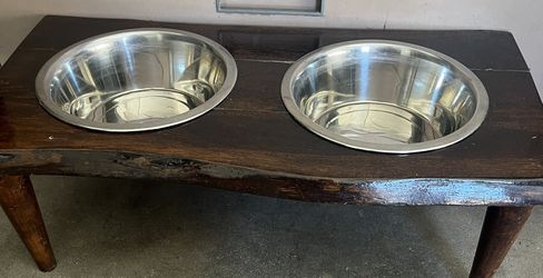 Dog Bowl and Stand