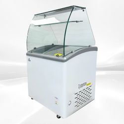 NSF 31 ins Gelato Ice Cream Dipping Cabinet SD251S with glass