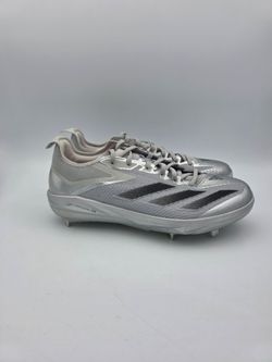 Adidas Adizero Electric+ "Silver Speed Pack" Baseball Cleats Men's Size 8