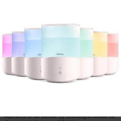 New in it’s box Homasy Humidifiers Aroma Diffuser 4L Large Capacity 7-Color Night Light Cool Mist 50