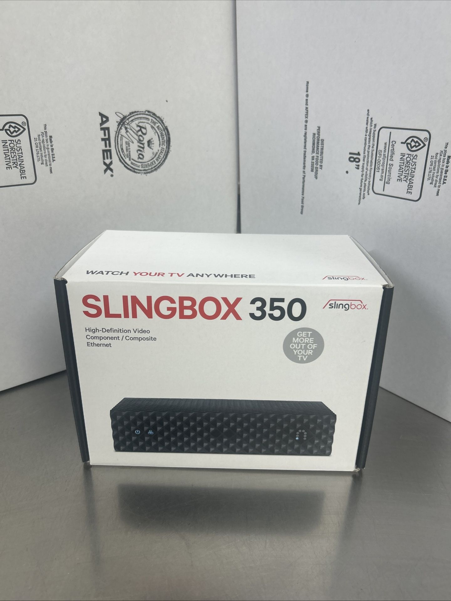 Slingbox  350 HD Digital Media Streamer Open Box Never Been Used 