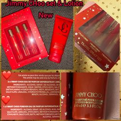 Jimmy Choo 3pc Travel Spray Set W Lotion (new)$30