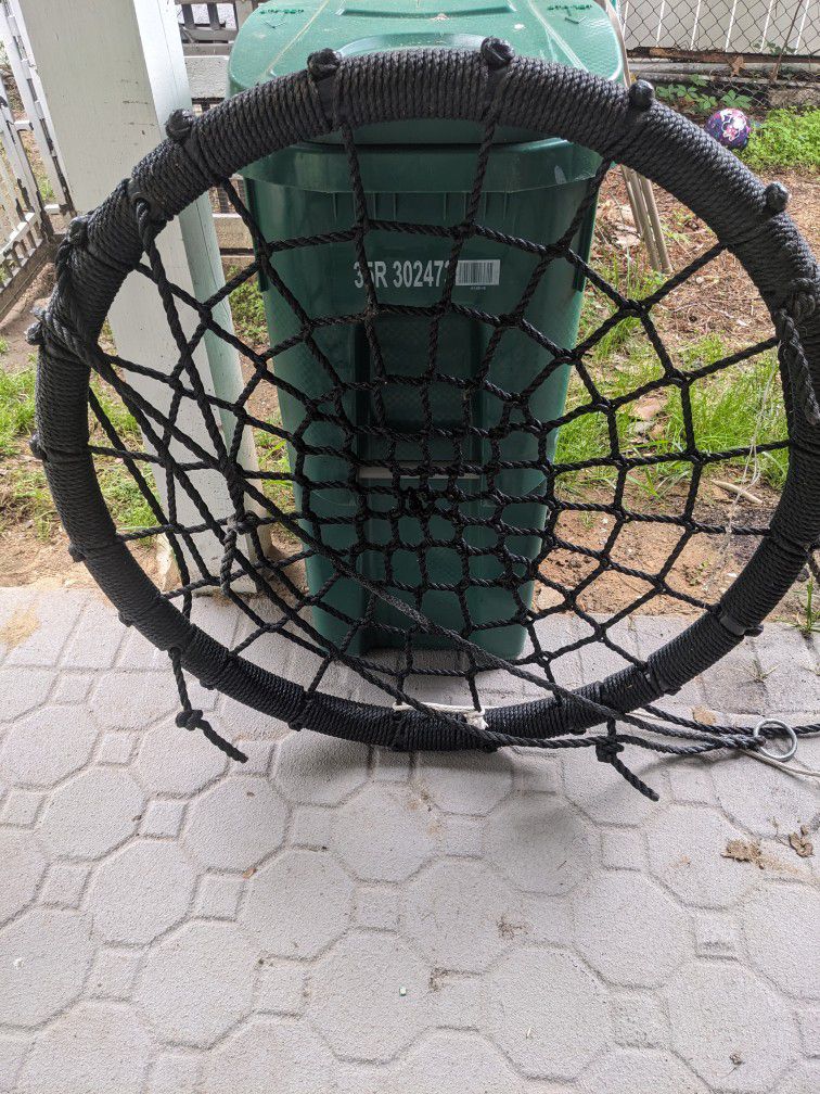 Backyard "Spider Web" Rope Swing/Hammock/Seat