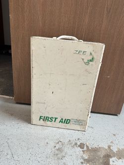 Free metal first aid box