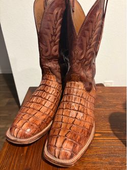 Lucchese caiman boots sz 12