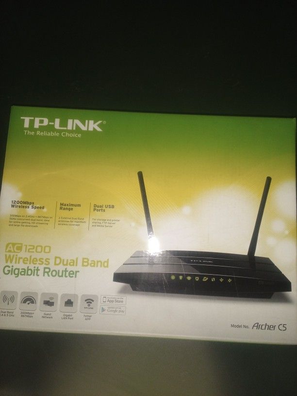TP Link The Reliable Choice (Plz Read Box For Info)CASH
