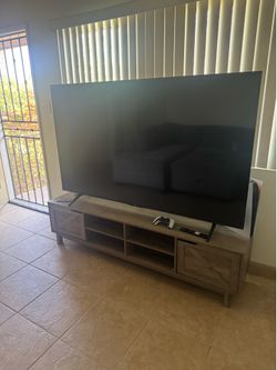 75” TCL Smart TV + TV Stand - Excellent Condition