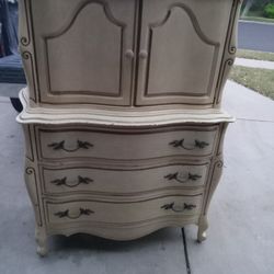 Beautiful Gentleman's Dresser.  French 