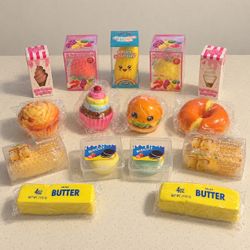 Squishy Toy Bundle – Food Themed