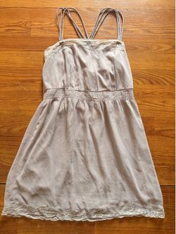 Lilac lace babydoll dress