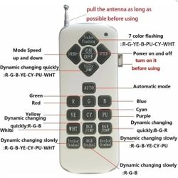 Oscwazzs New Replacement Swimming Pool Light Remote Control