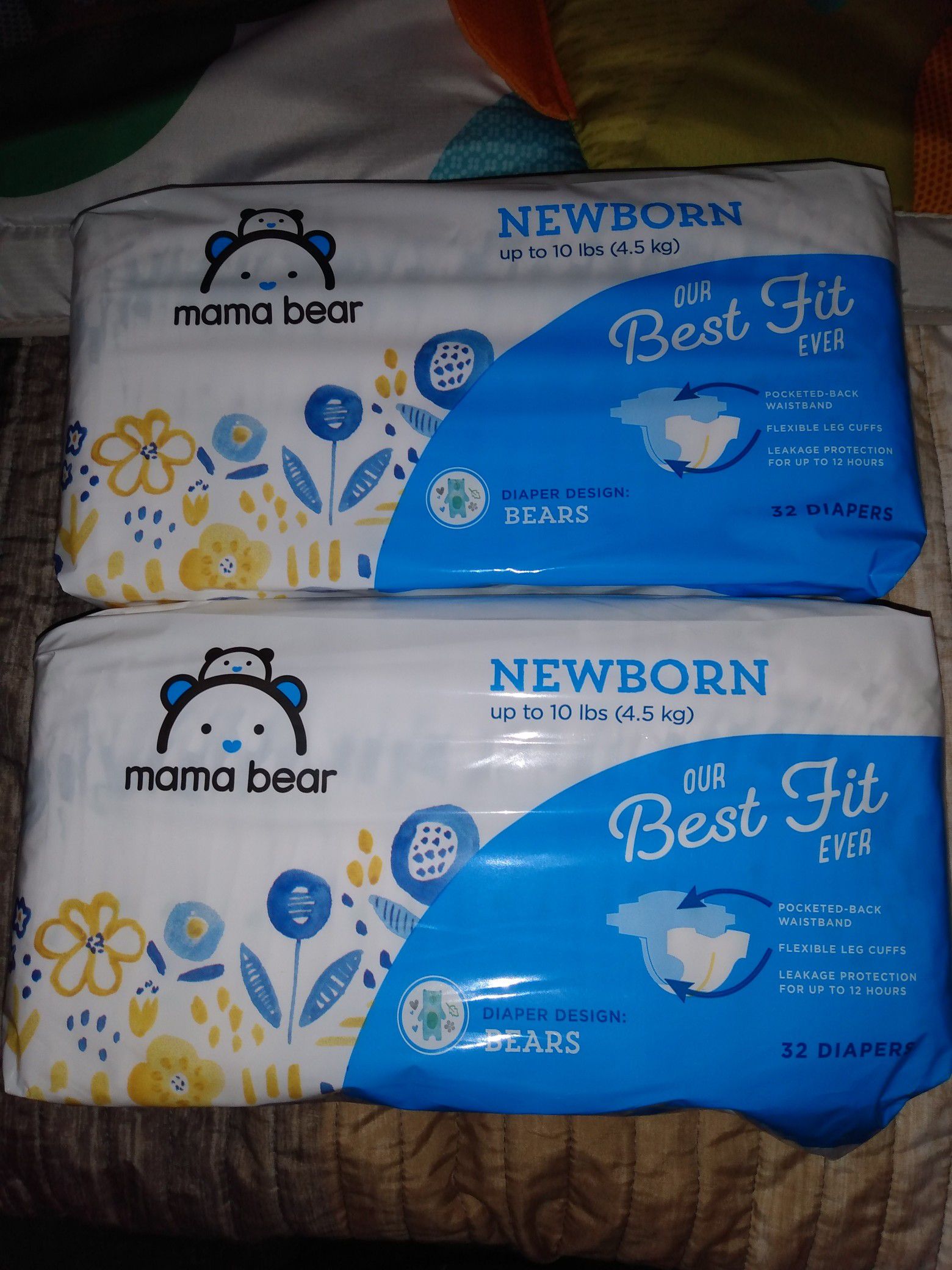 32 Newborn Diapers