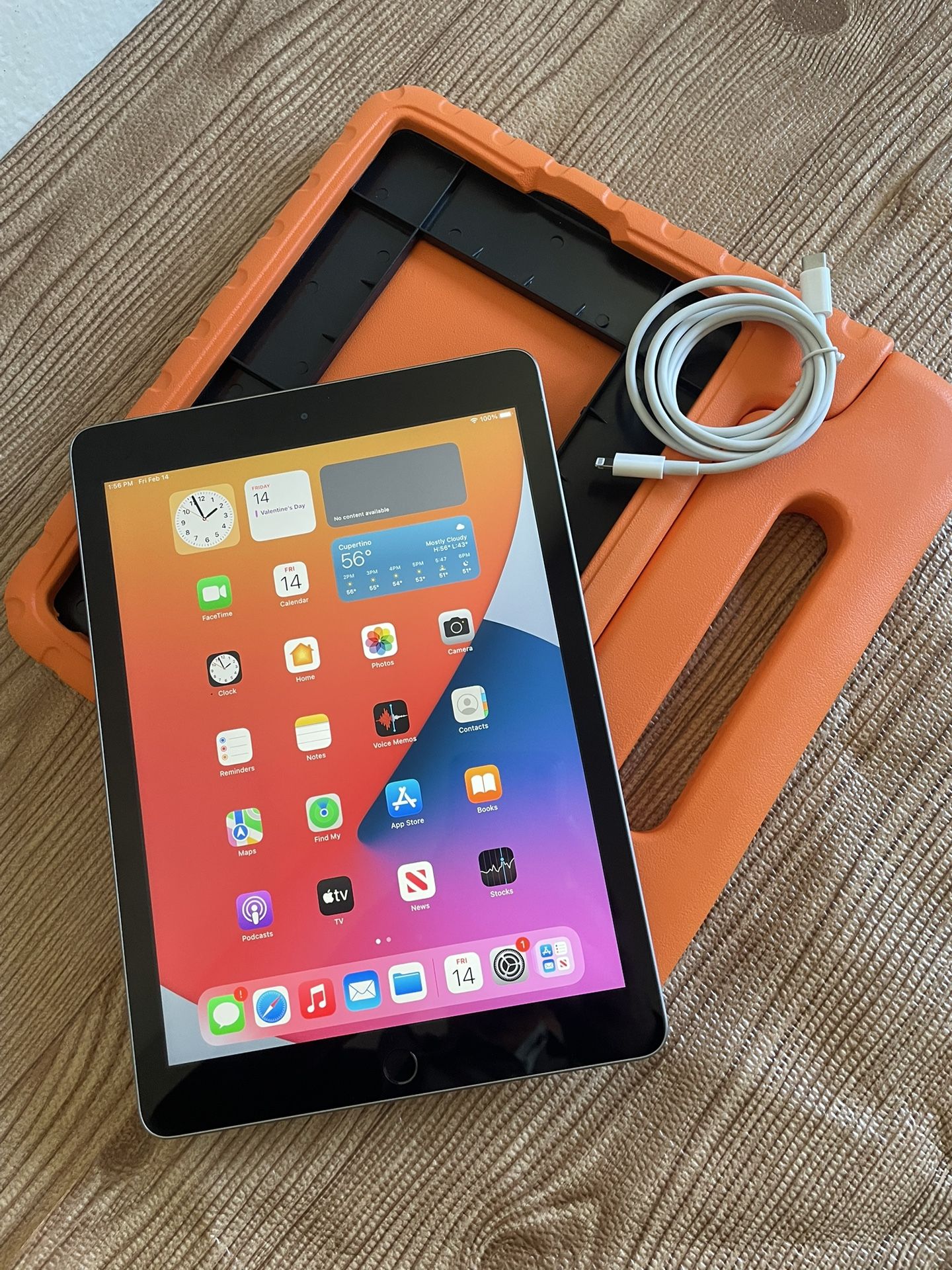Apple iPad Air 2 32GB with Kids Case And Cable