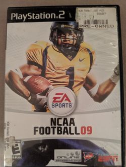 PS2 NCAA FOOTBALL 09