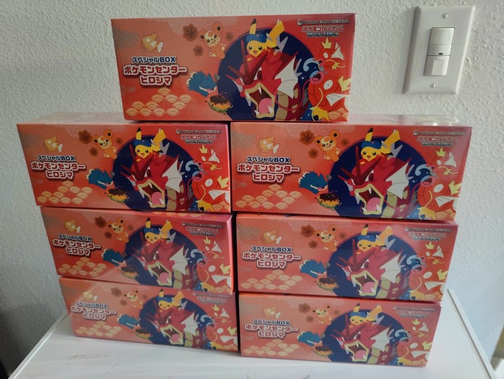 Pokemon Cards TCG Special BOX Pokemon Center Hiroshima - Special Box Collections