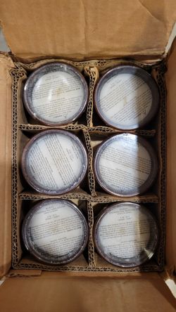 Pottery Barn candles 2 boxes of 6 each