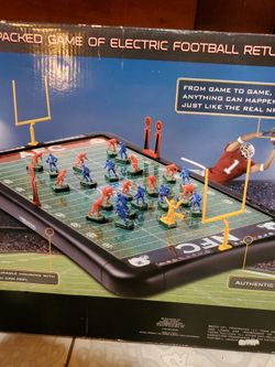 NFL Tabletop Vibrating Football Electronic Football game for Sale in  Pompano Beach, FL - OfferUp