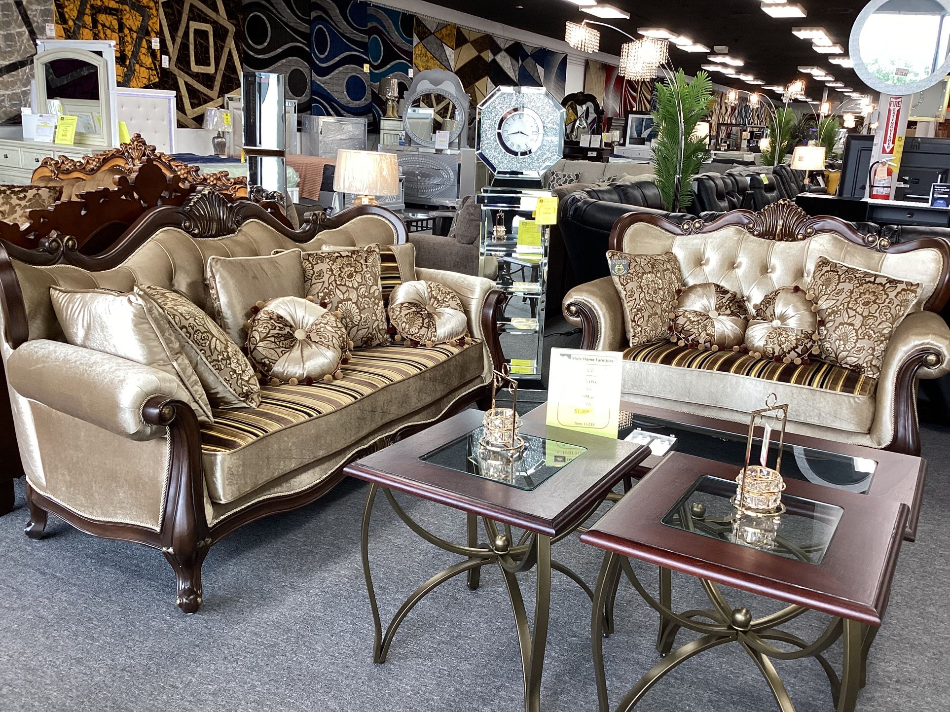 Sofa And Love Seat $1,499.99