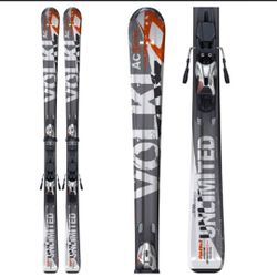 Völkl  AC 3Motion Skis + Salomon Poles