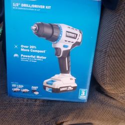 BRAND NEW  HART 1/2 DRILL / DRIVER KIT