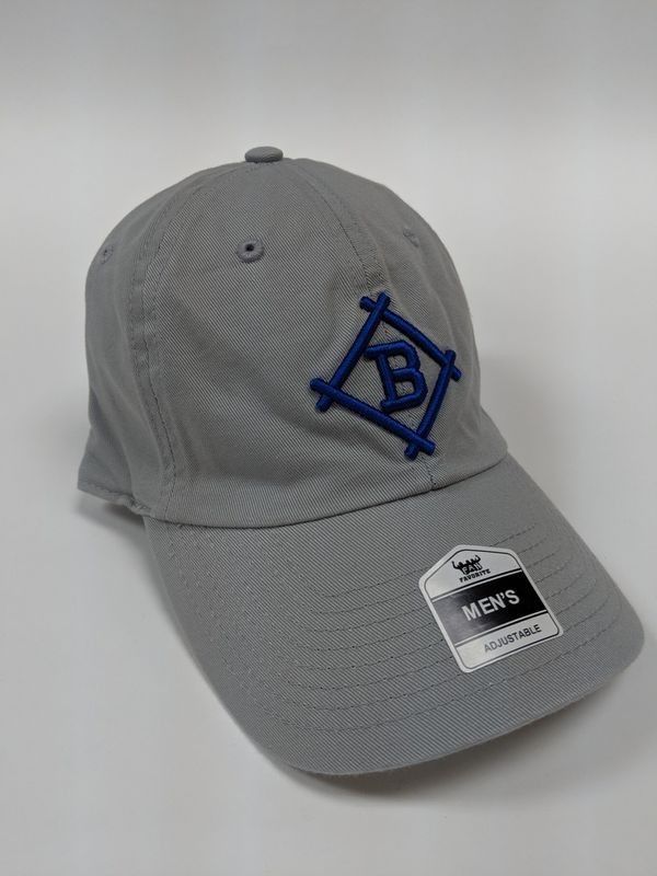 '47 Brand Brooklyn Dodgers Cooperstown Adjustable Baseball Cap - Gray