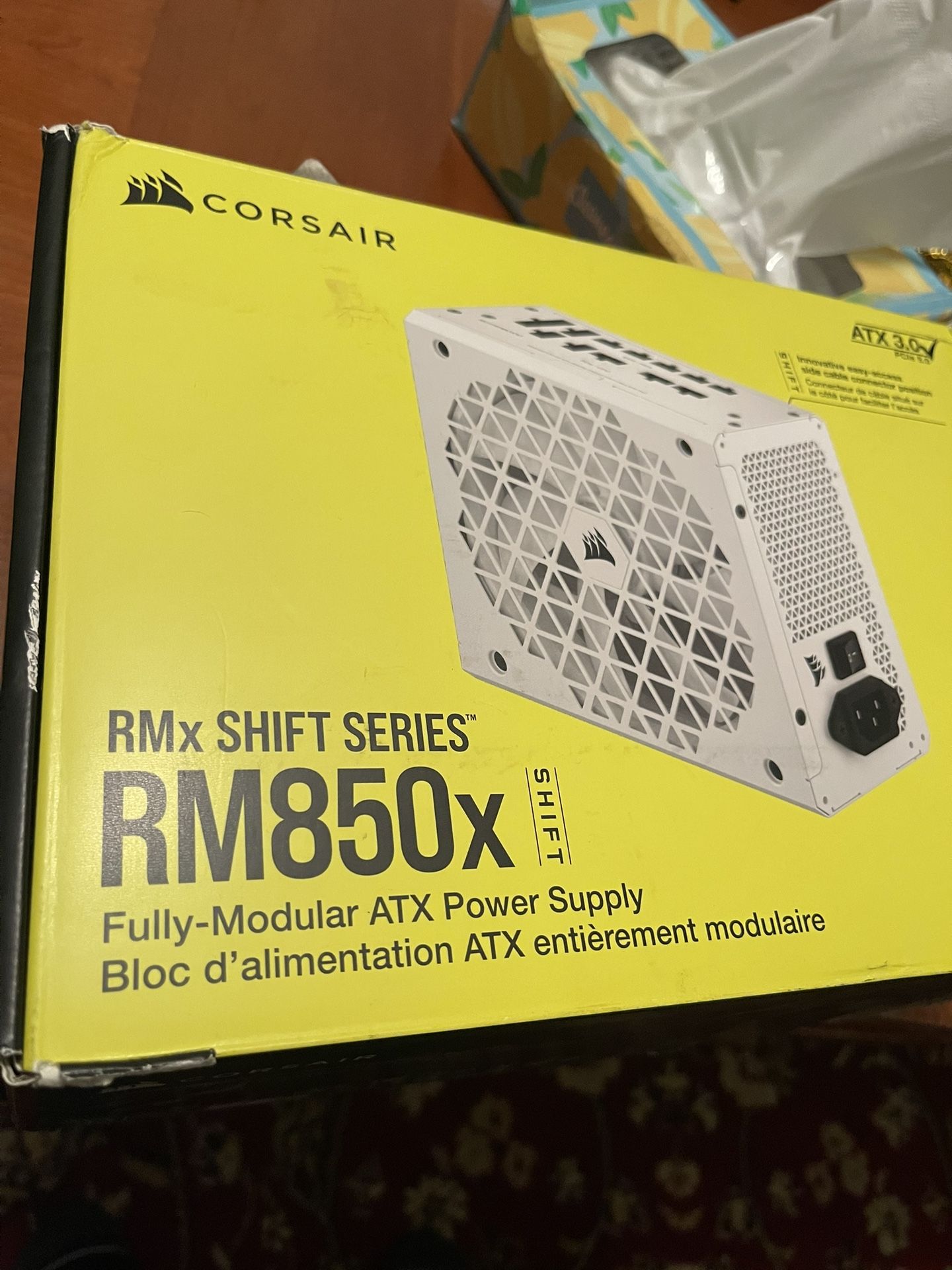 Corsair Rm850x Power Supply White