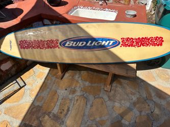 Budweiser surfboard