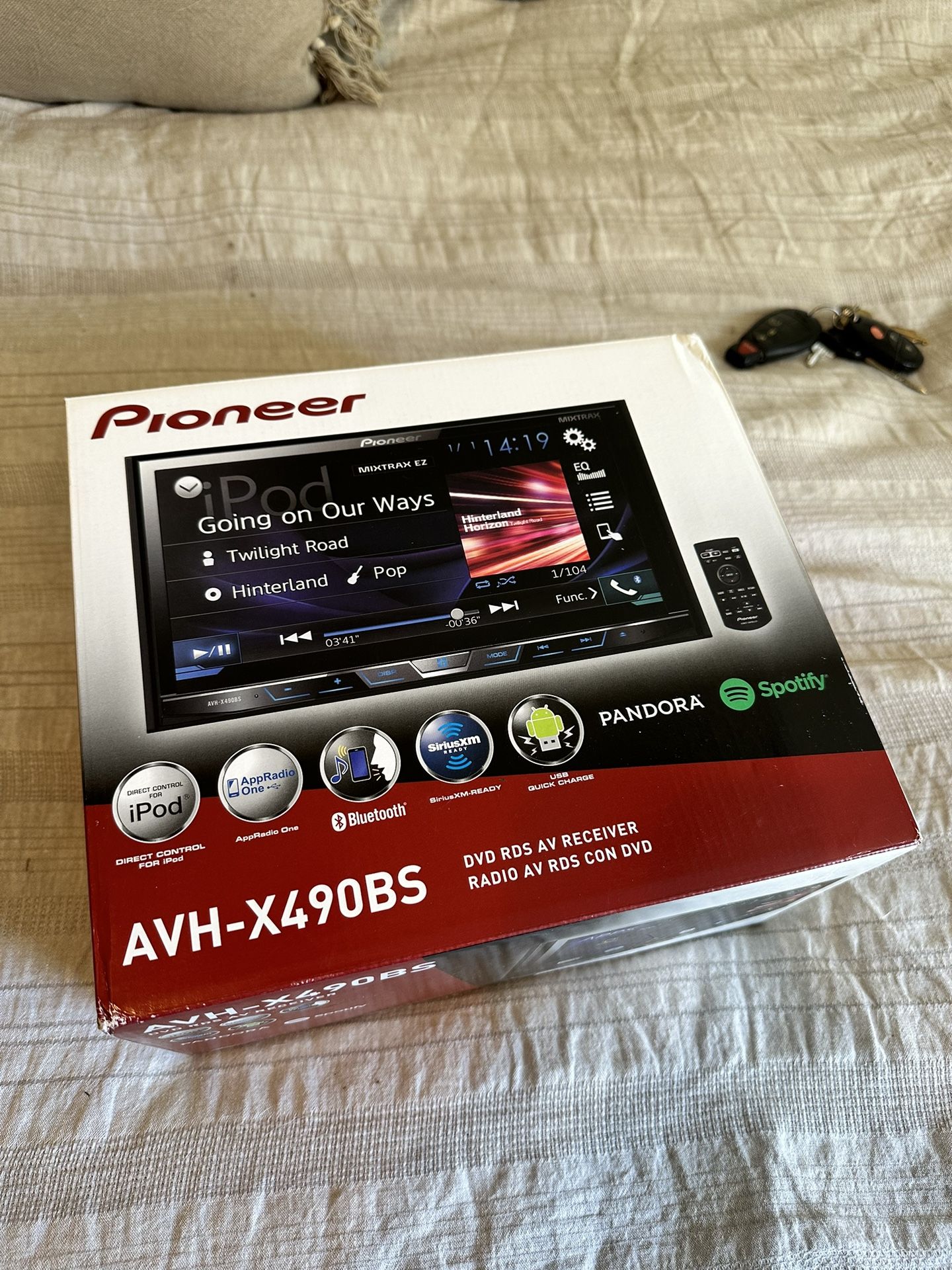 Brand New Pioneer AVH-X490BS Car Stereo