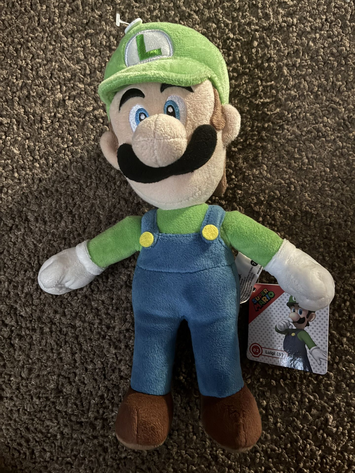 Super Mario Plushy AC02 Luigi (S)