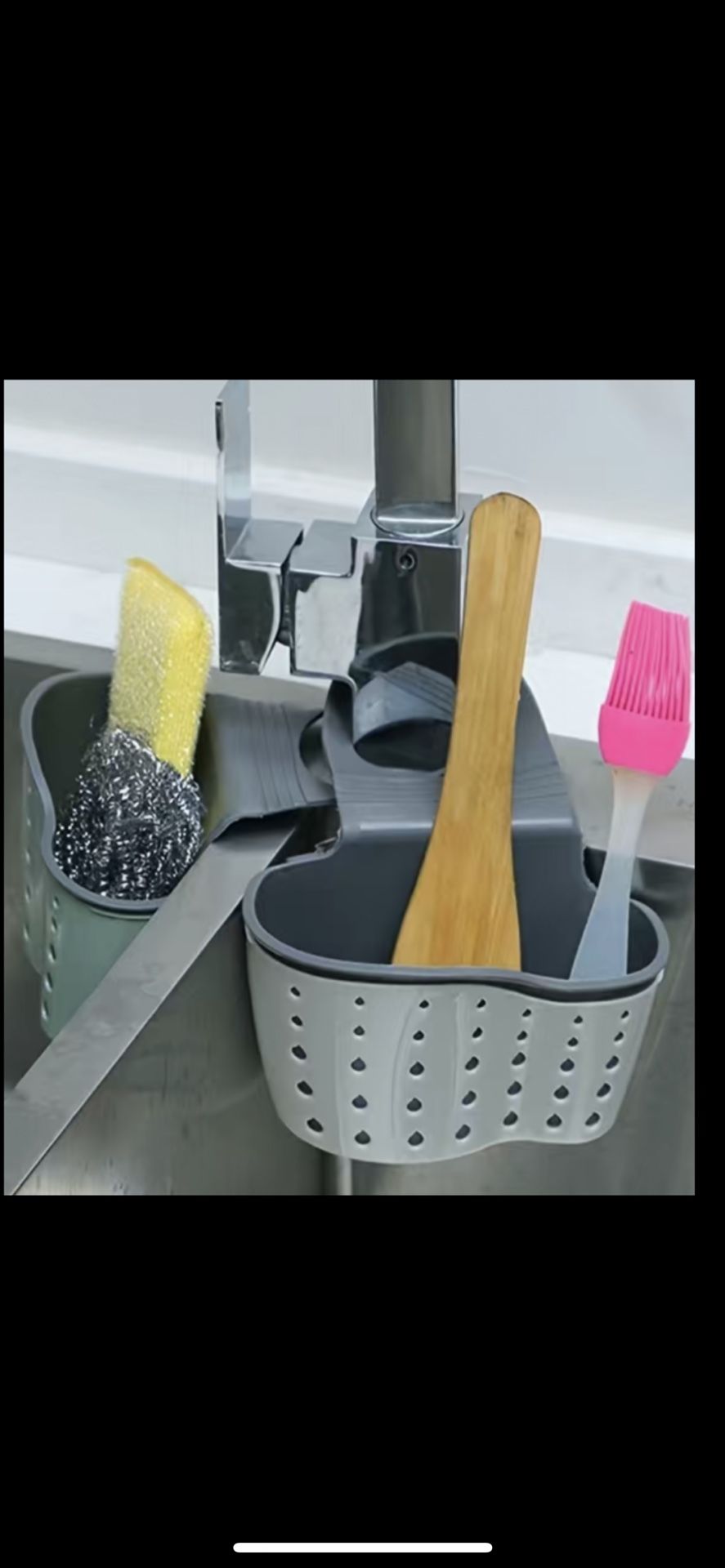 Brand new kitchen sink drain basket  Silicone Filter Drain Basket Hangable