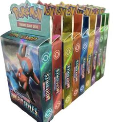 Pokémon V/Vmax Booster Pack – Sun & Moon, Evolutions | GX, EX, Shiny Cards | Great Kids Gift
