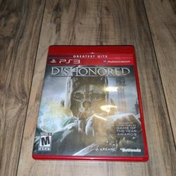 Dishonored PlayStation 3 PS3 (Sony PlayStation 3) Video Game