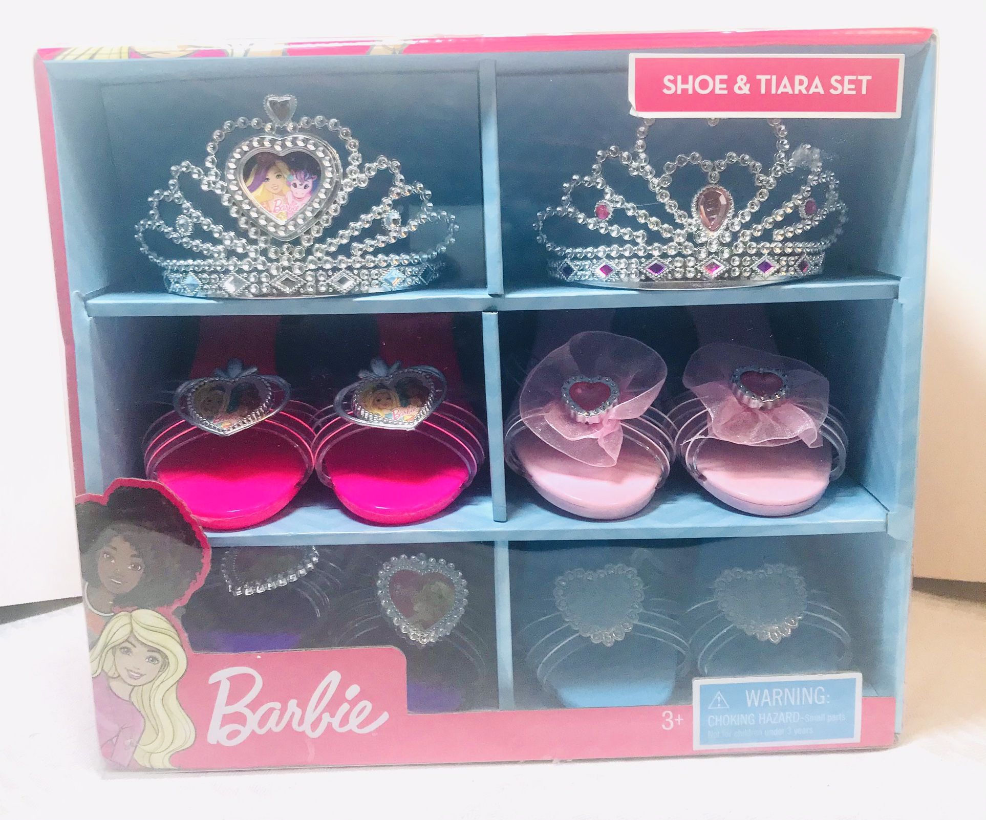 Barbie Shoe and Tiara Dress Up Set