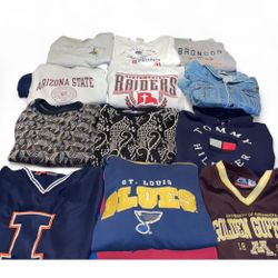 Men’s Men’s Vintage Sweatshirt lot 15 FIRM CASH ONLY