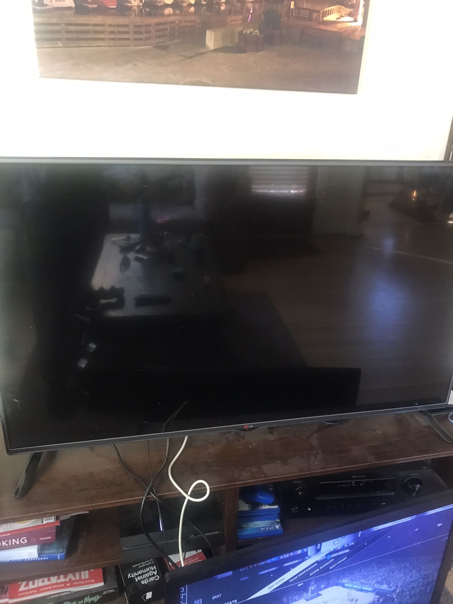 55 inch LG TV (Selling for parts or quick fix)