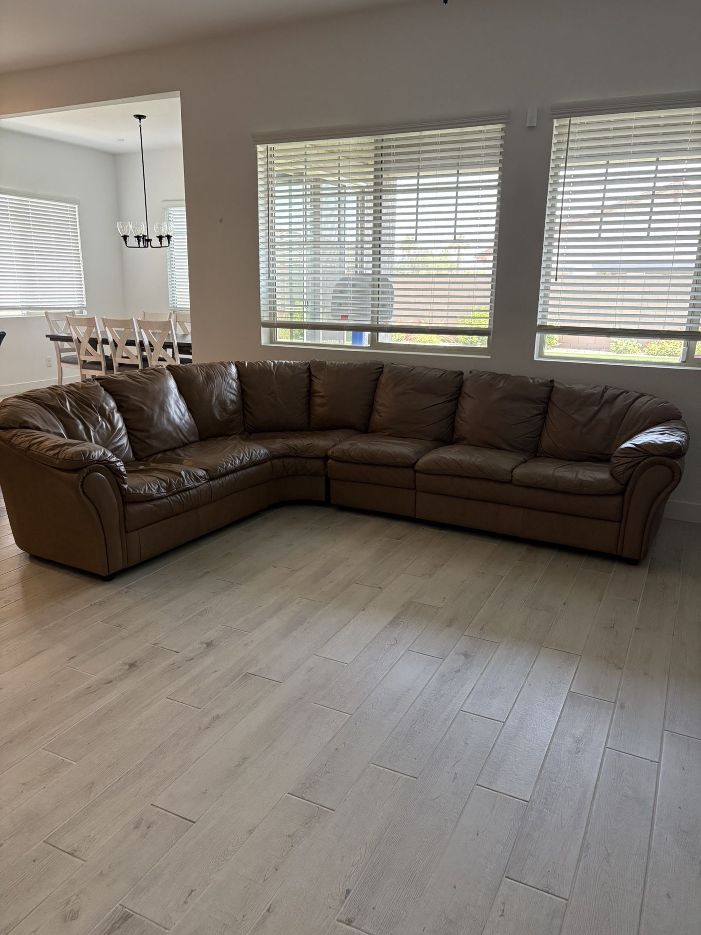 Leather Couch 