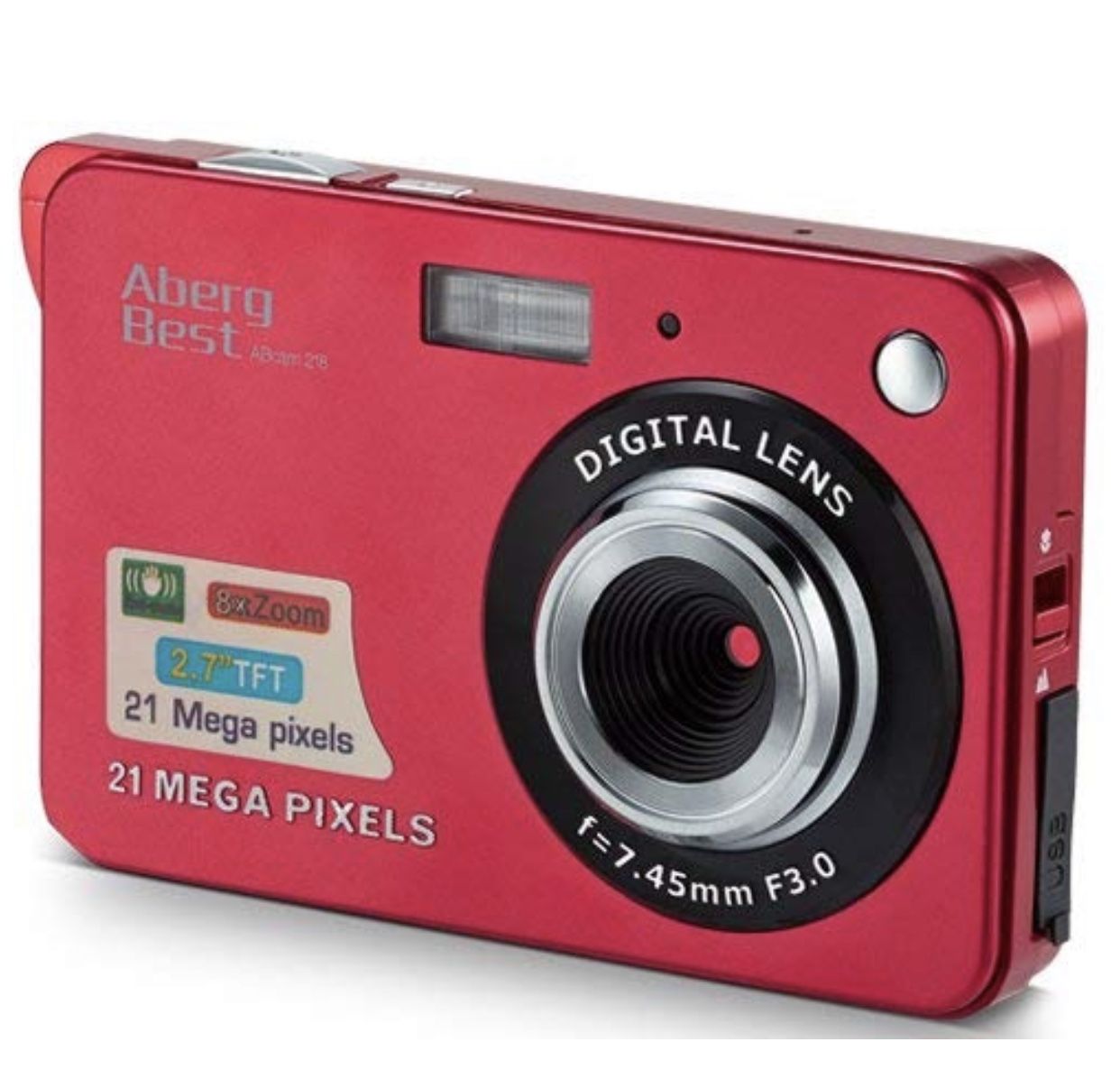 21 Mega Pixels 2.7" LCD Rechargeable HD Digital Camera Video camera Digital Students cameras,Indoor Outdoor for Adult /Seniors / Kid