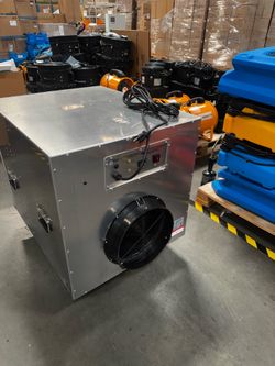 OPEN BOX NOT USED MOUNTO 2000CFM HEPA Air Scrubber - Commercial Air Purifier, 2 Stage, 2 Speed