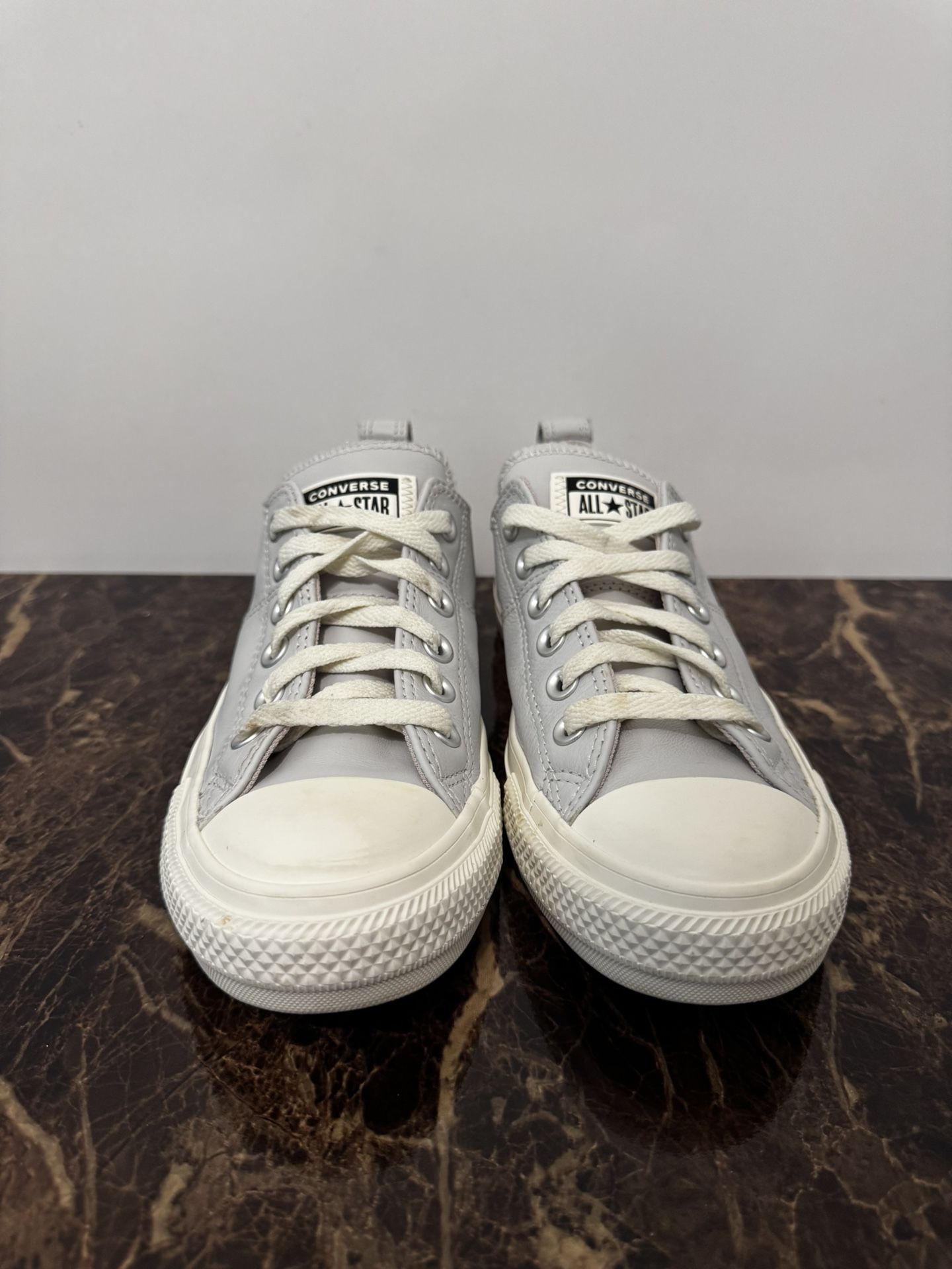 Converse Chuck Taylor All Star Madison OX Purple Leather with Bow Women’s Size 7